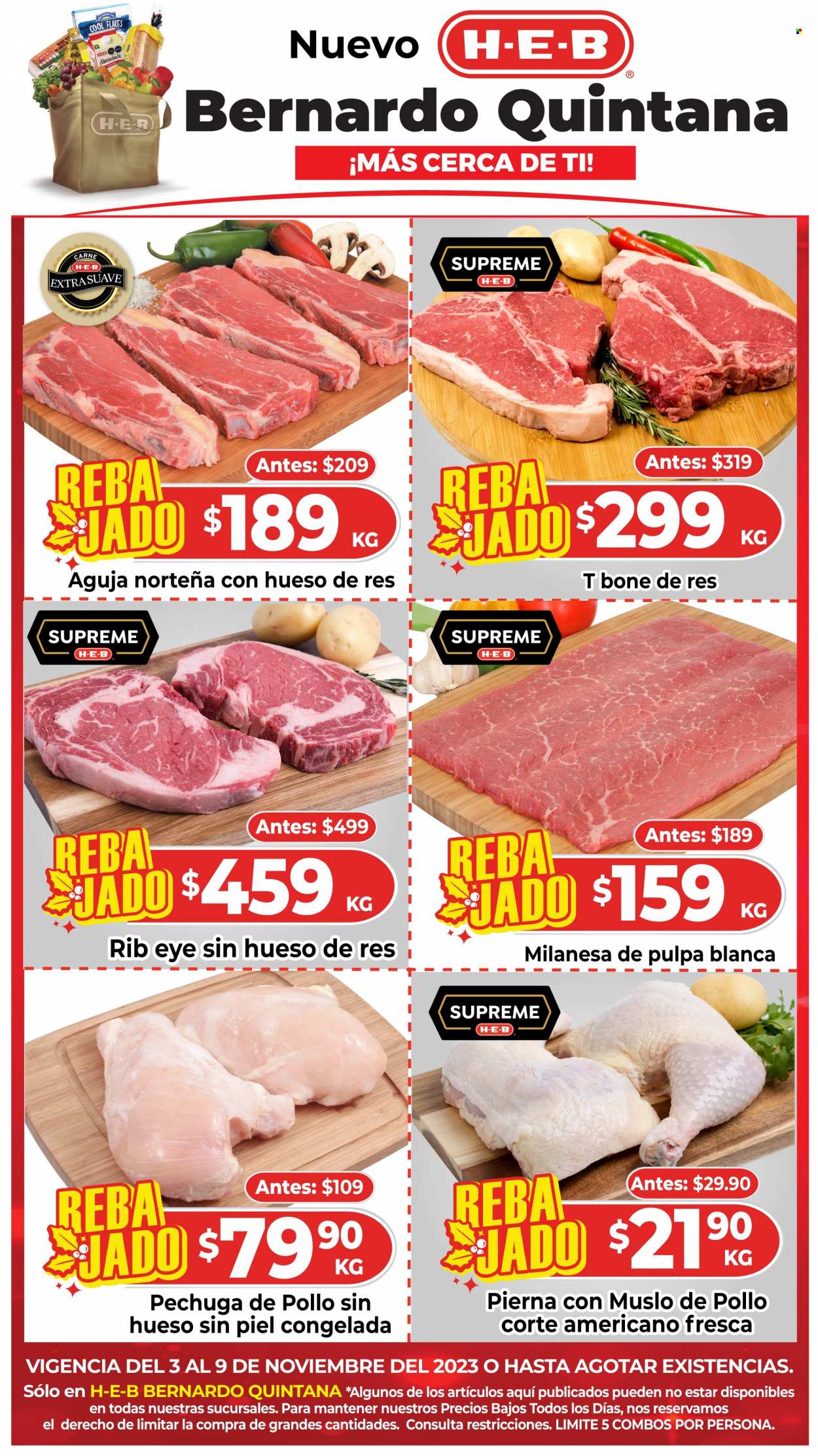 Catálogo H-E-B - 3.11.2023 - 9.11.2023. Página 1