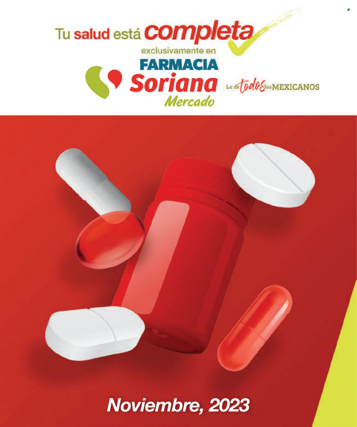 Catálogo Soriana Mercado - 1.11.2023 - 30.11.2023. Página 1