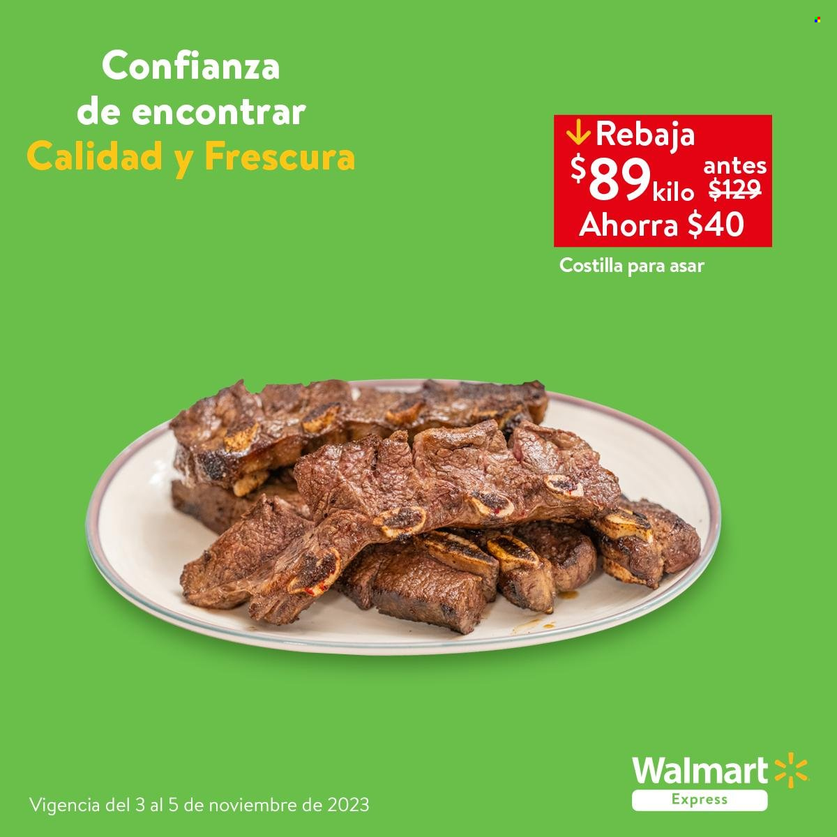 Catálogo Walmart Express - 3.11.2023 - 5.11.2023. Página 1