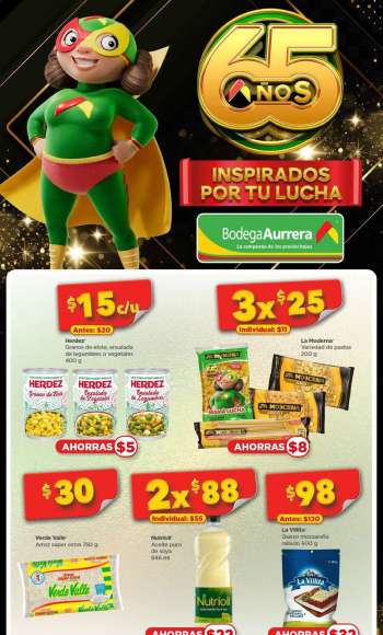 Folleto actual Bodega Aurrerá - 3.11.2023 - 21.11.2023.