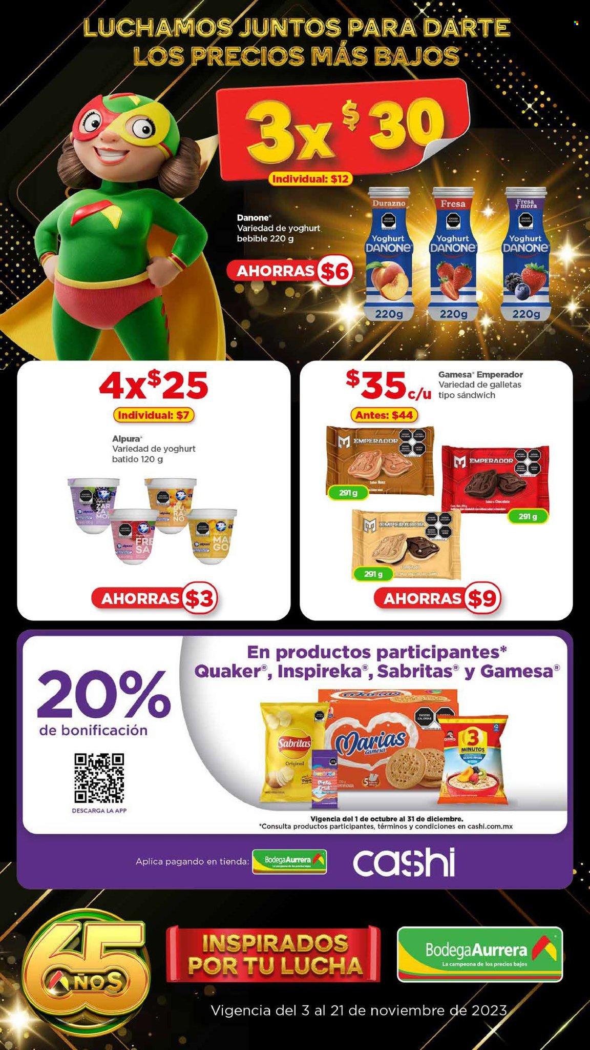 Catálogo Bodega Aurrerá - 3.11.2023 - 21.11.2023. Página 3