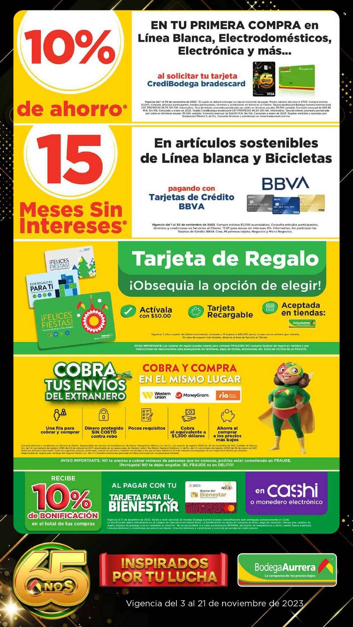 Catálogo Bodega Aurrerá - 3.11.2023 - 21.11.2023. Página 9