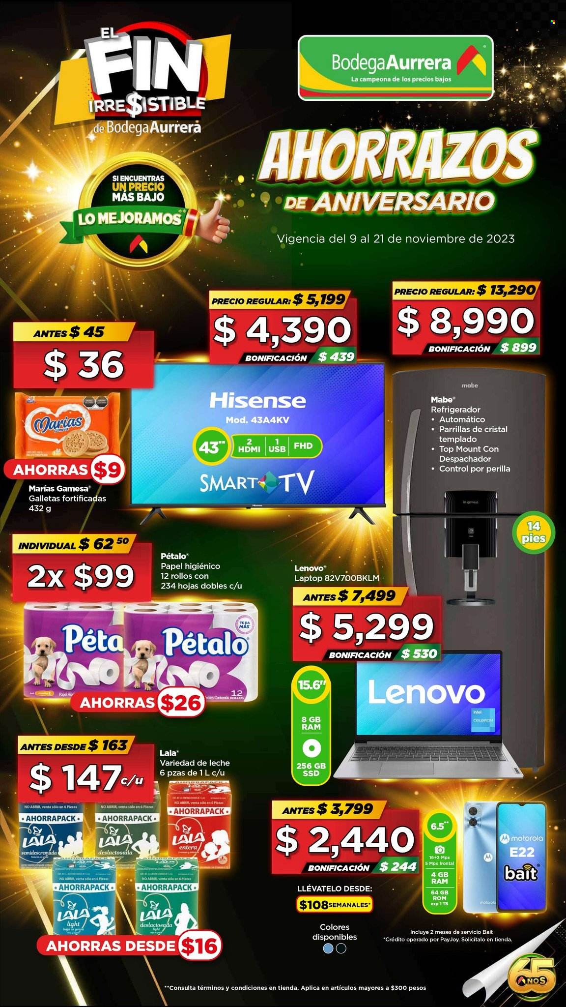 Catálogo Bodega Aurrerá - 9.11.2023 - 21.11.2023. Página 1