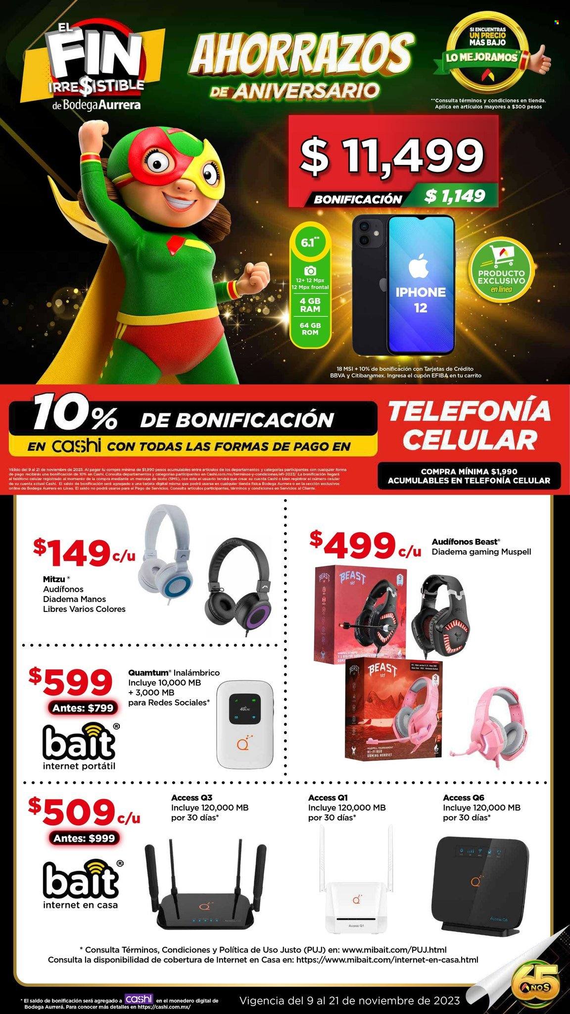 Catálogo Bodega Aurrerá - 9.11.2023 - 21.11.2023. Página 8