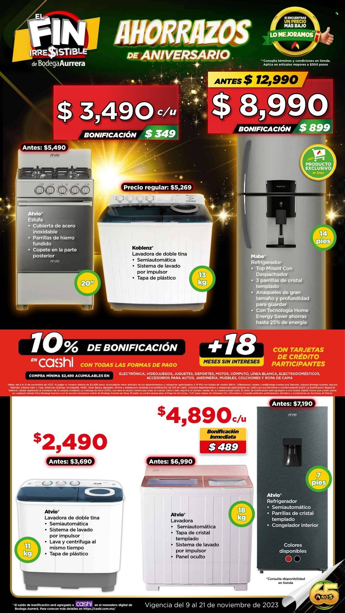 Catálogo Bodega Aurrerá - 9.11.2023 - 21.11.2023. Página 12