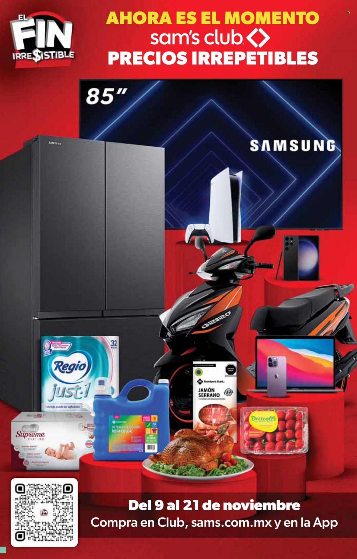 Catálogo Sam's Club - 9.11.2023 - 21.11.2023. Página 1