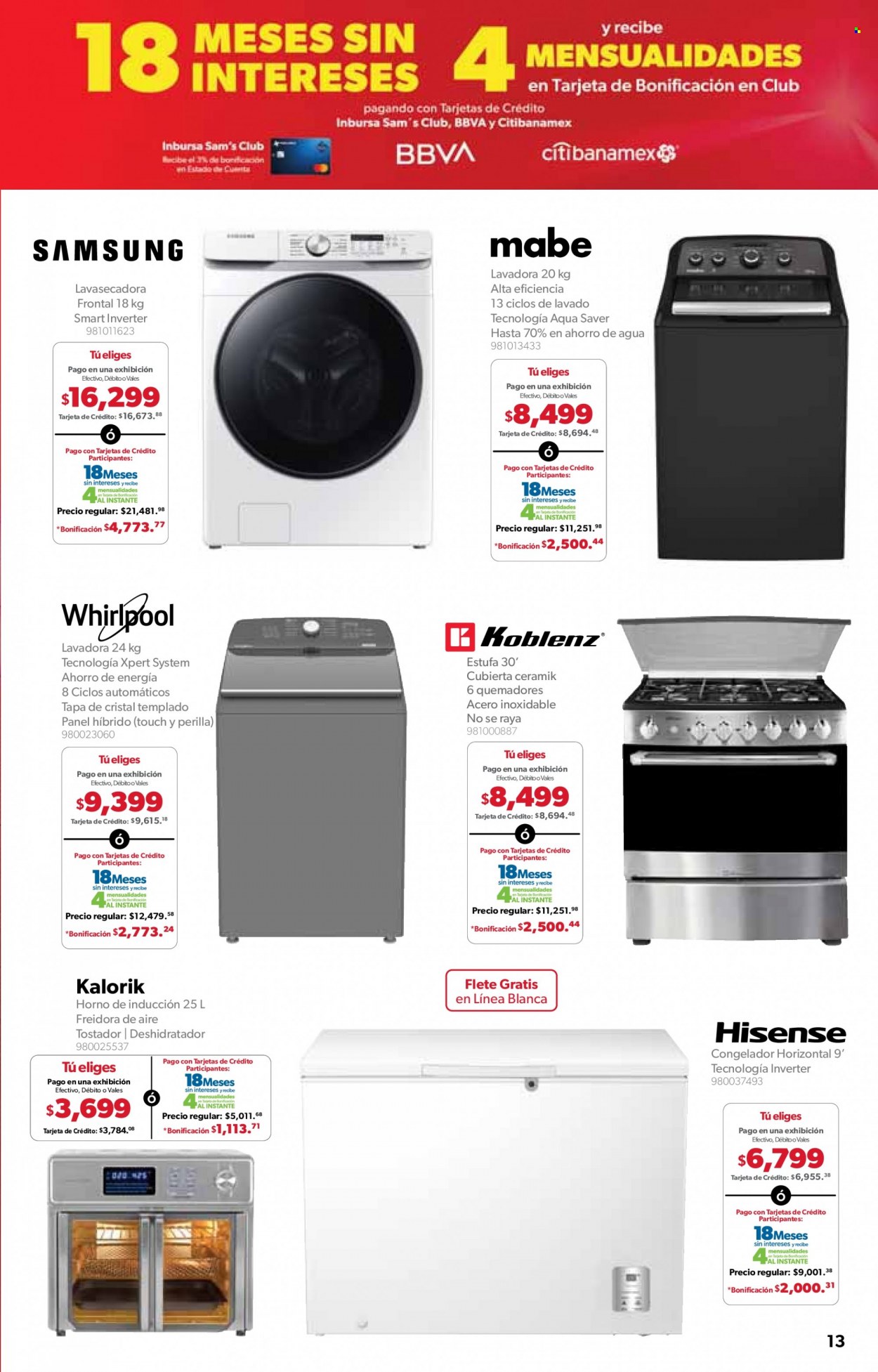 Catálogo Sam's Club - 9.11.2023 - 21.11.2023. Página 13
