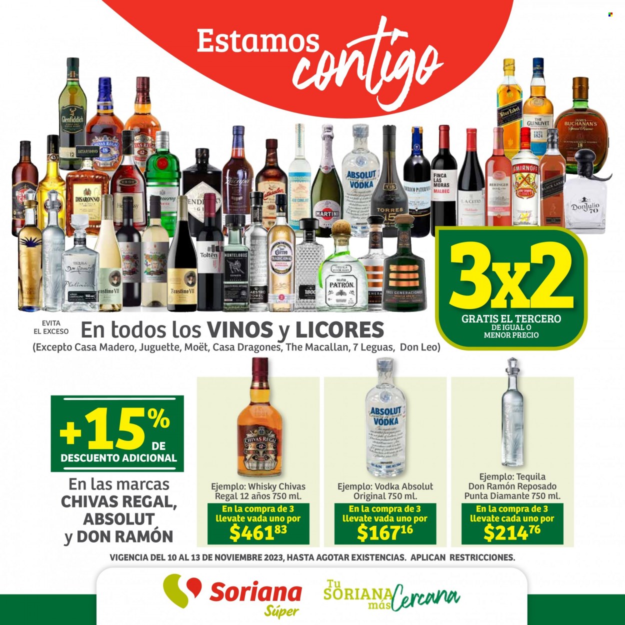 Catálogo Soriana Súper - 10.11.2023 - 13.11.2023. Página 1