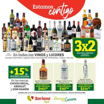 Folleto actual Soriana Súper - 10.11.2023 - 13.11.2023.