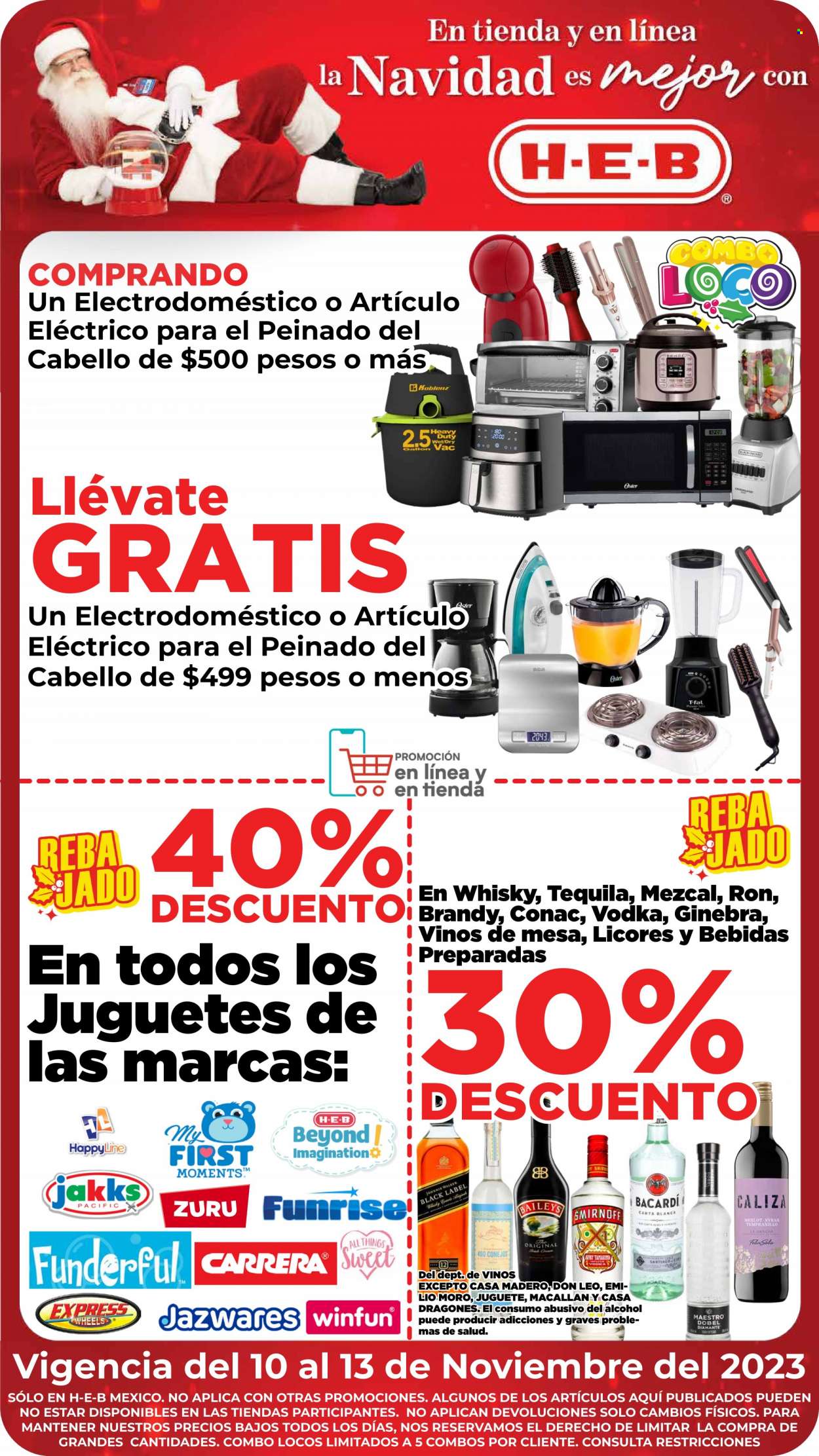 Catálogo H-E-B - 10.11.2023 - 13.11.2023. Página 1