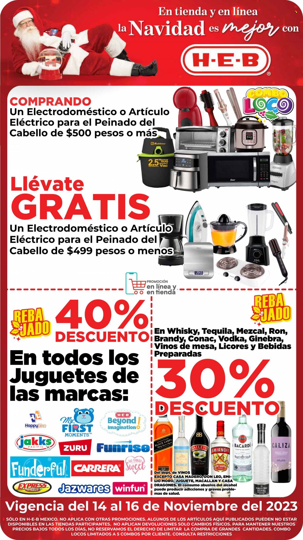 Catálogo H-E-B - 14.11.2023 - 16.11.2023. Página 1