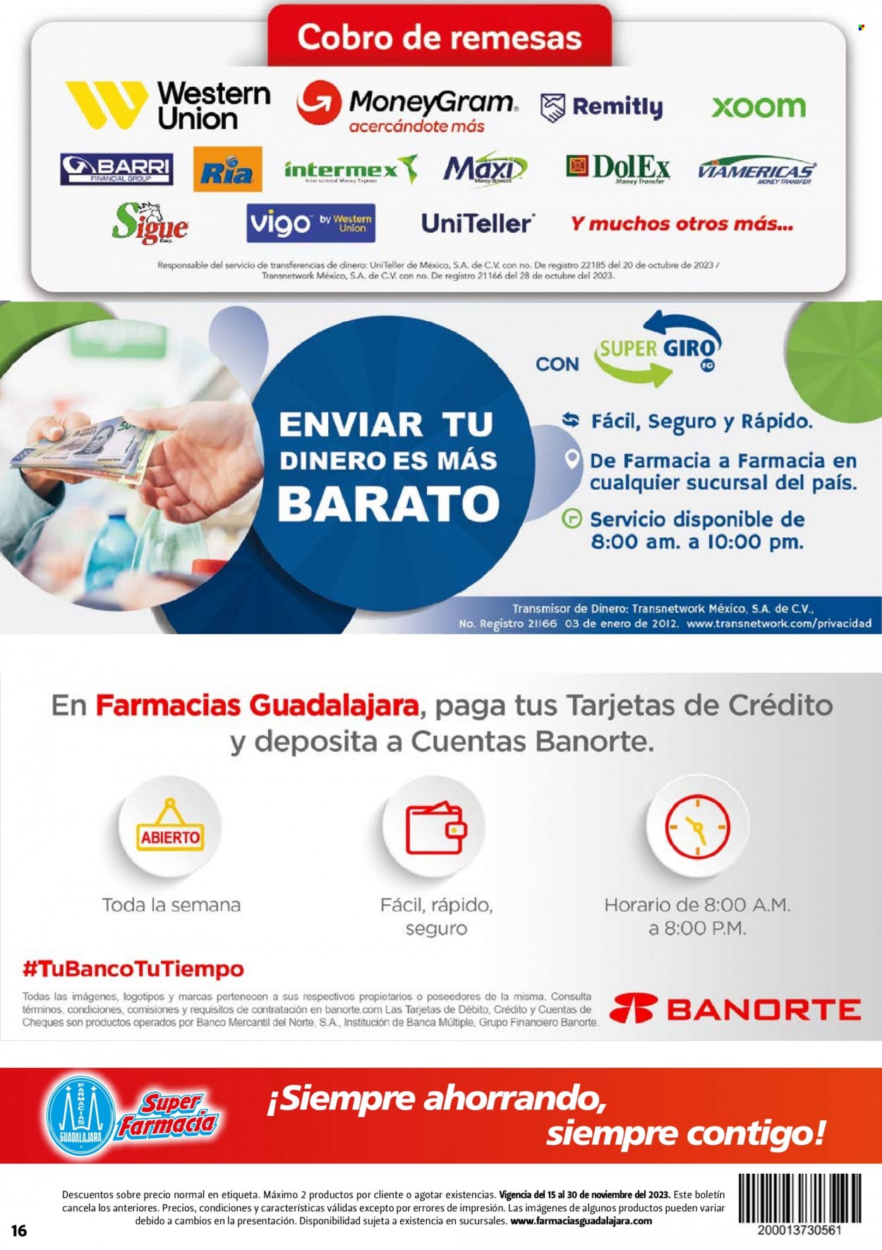 Catálogo Farmacias Guadalajara - 15.11.2023 - 30.11.2023. Página 9