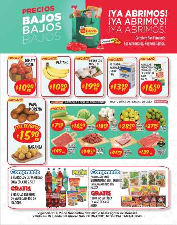 Folleto actual Mi Tienda de Ahorro - 21.11.2023 - 23.11.2023.
