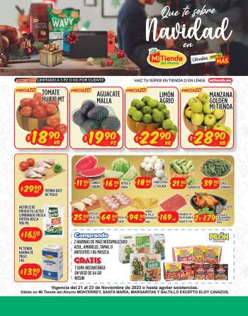 Folleto actual Mi Tienda de Ahorro - 21.11.2023 - 23.11.2023.
