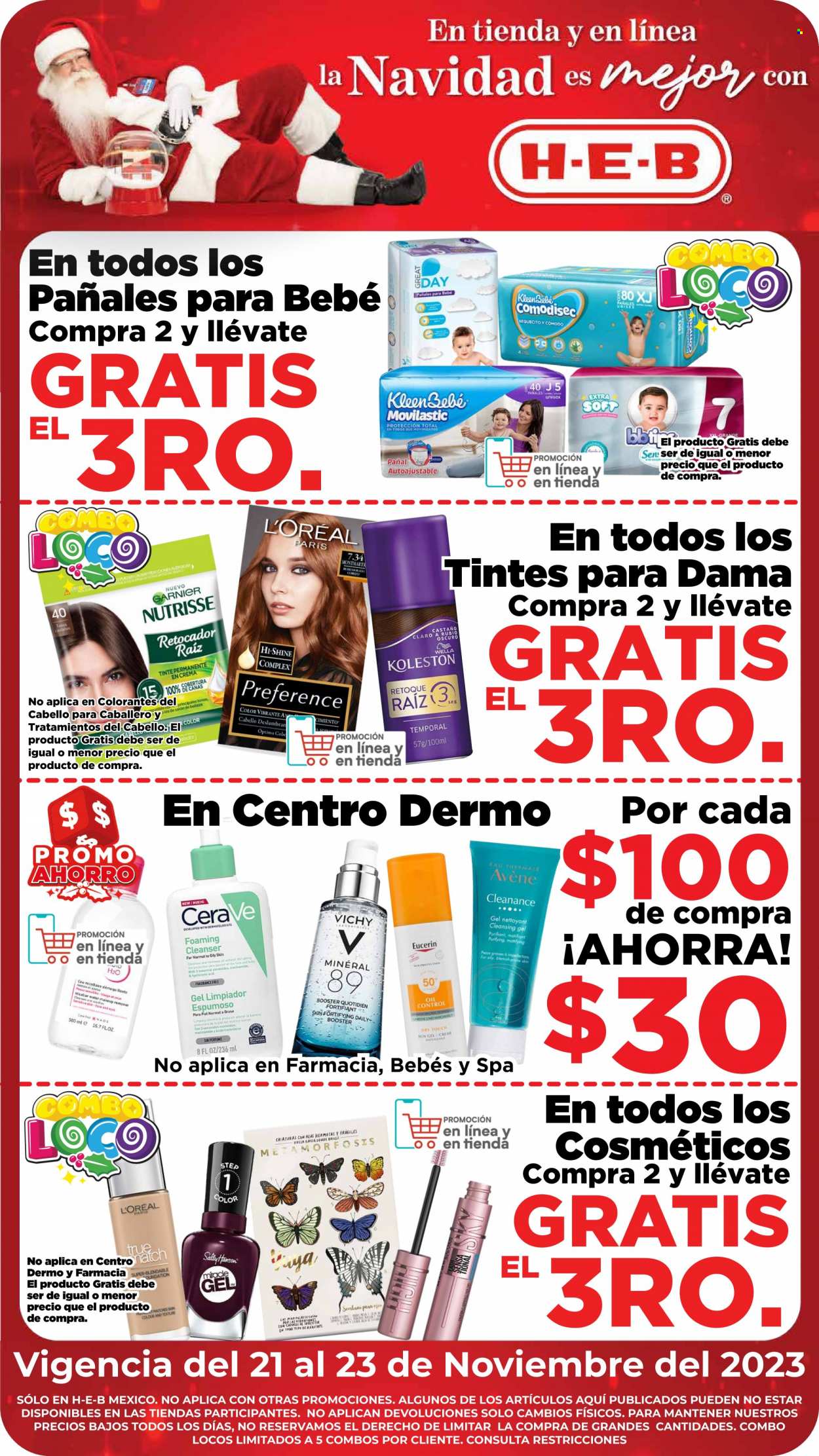 Catálogo H-E-B - 21.11.2023 - 23.11.2023. Página 1