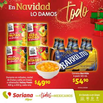 Folleto actual Soriana Híper - 22.11.2023 - 29.11.2023.