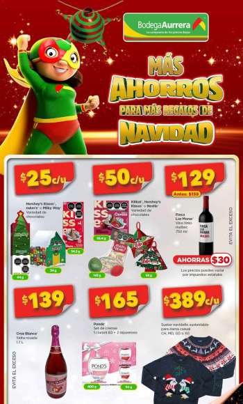 Folleto actual Bodega Aurrerá - 22.11.2023 - 13.12.2023.