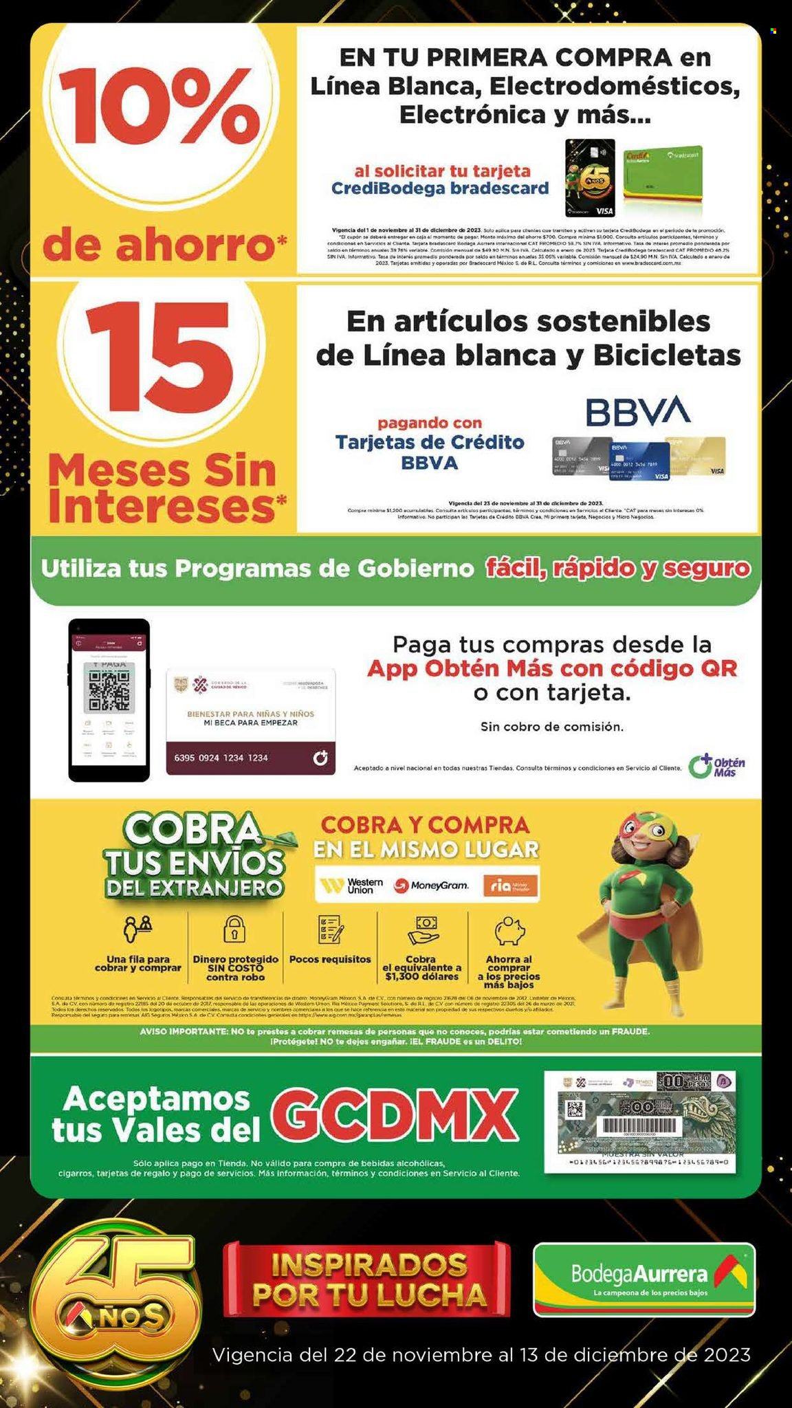 Catálogo Bodega Aurrerá - 22.11.2023 - 13.12.2023. Página 7
