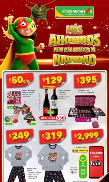 Folleto actual Bodega Aurrerá - 22.11.2023 - 13.12.2023.