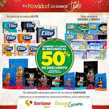 Folleto actual Soriana Súper - 23.11.2023 - 27.11.2023.