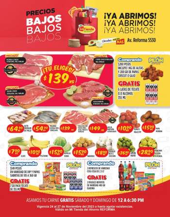 Folleto actual Mi Tienda de Ahorro - 24.11.2023 - 27.11.2023.
