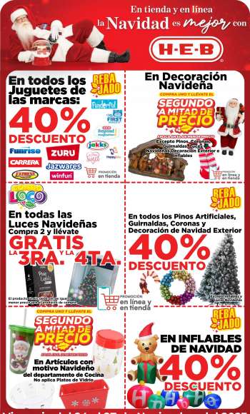 Folleto actual H-E-B - 24.11.2023 - 27.11.2023.