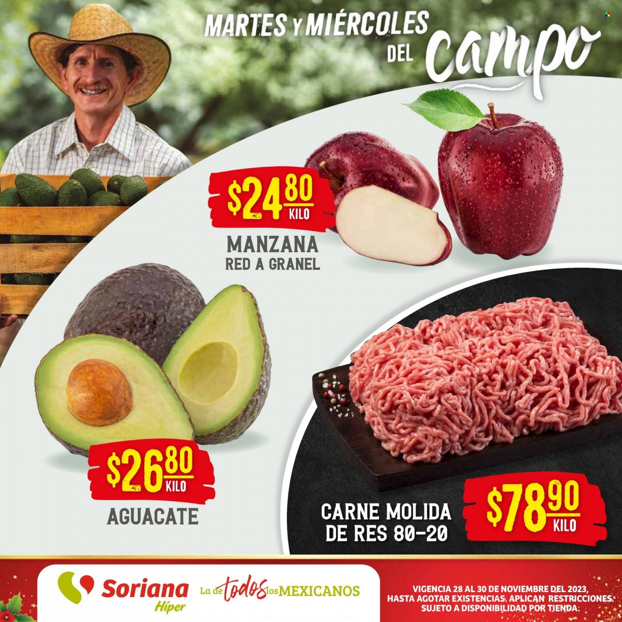 Catálogo Soriana Híper - 28.11.2023 - 30.11.2023. Página 1
