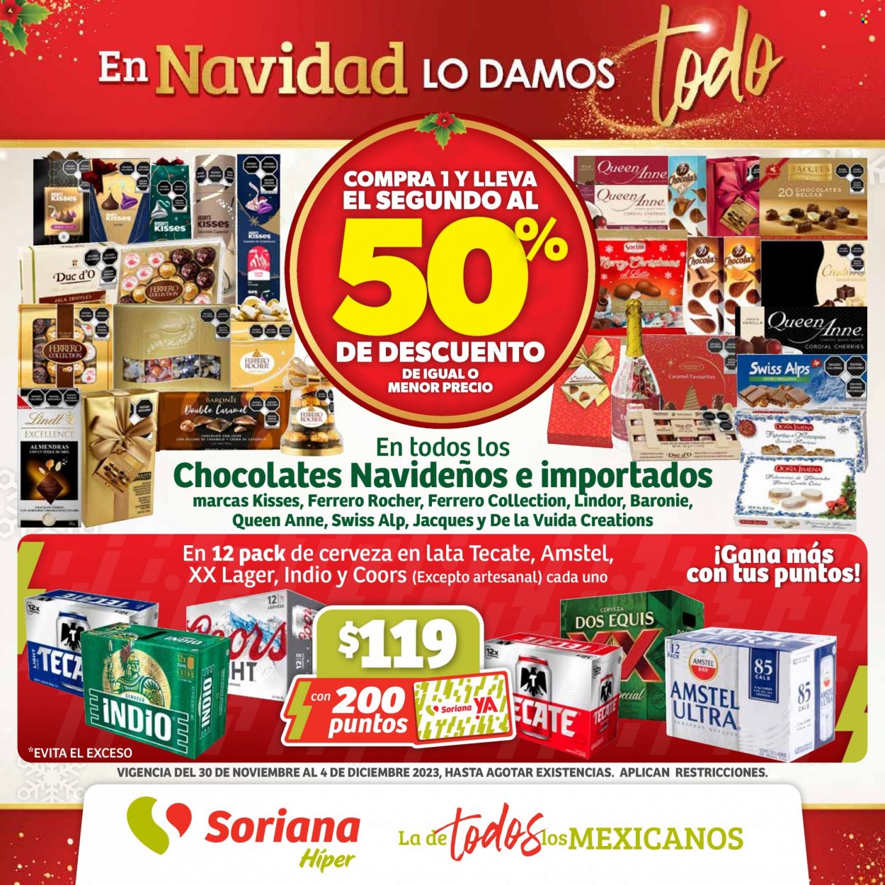 Catálogo Soriana Híper - 30.11.2023 - 4.12.2023. Página 1