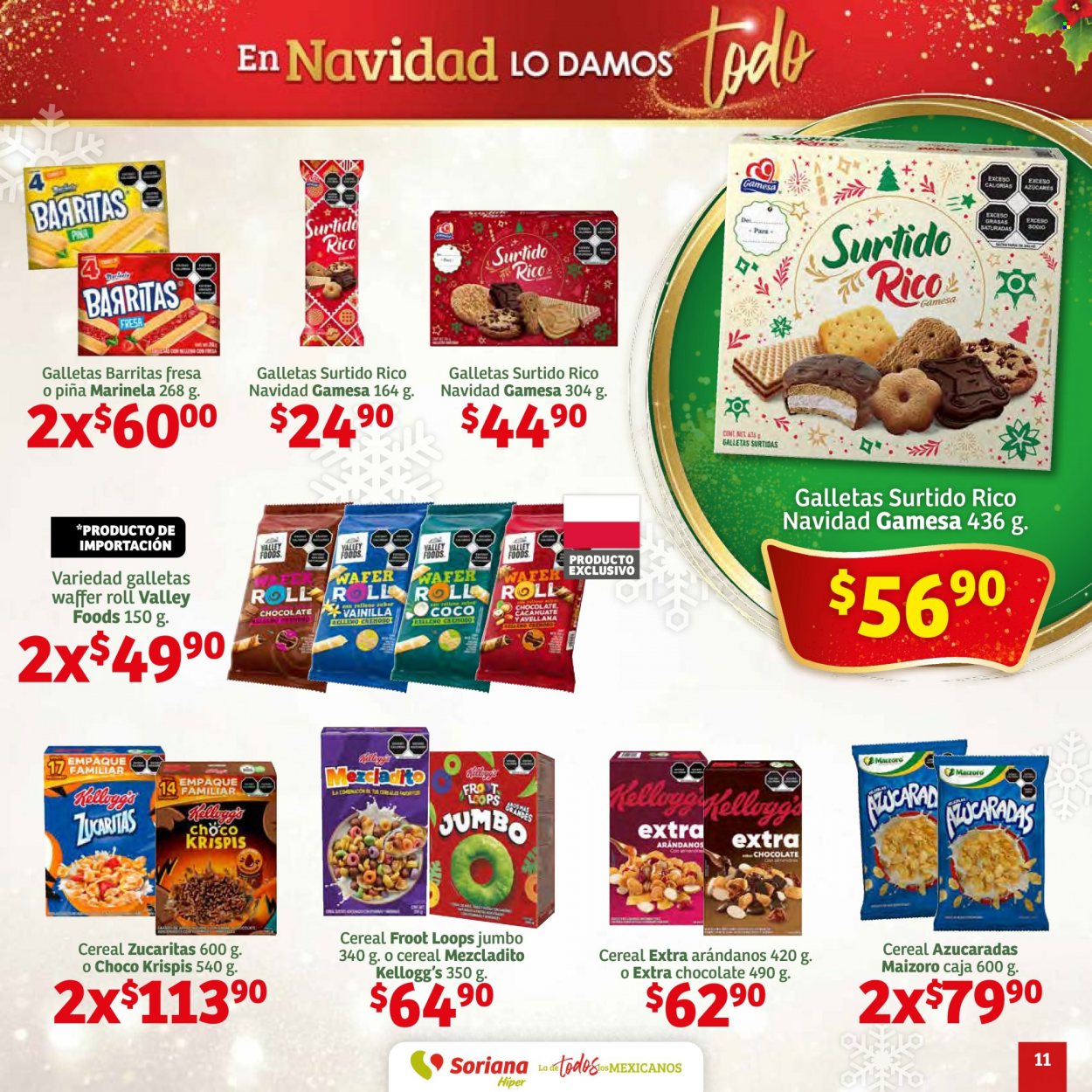 Catálogo Soriana Híper - 30.11.2023 - 14.12.2023. Página 11