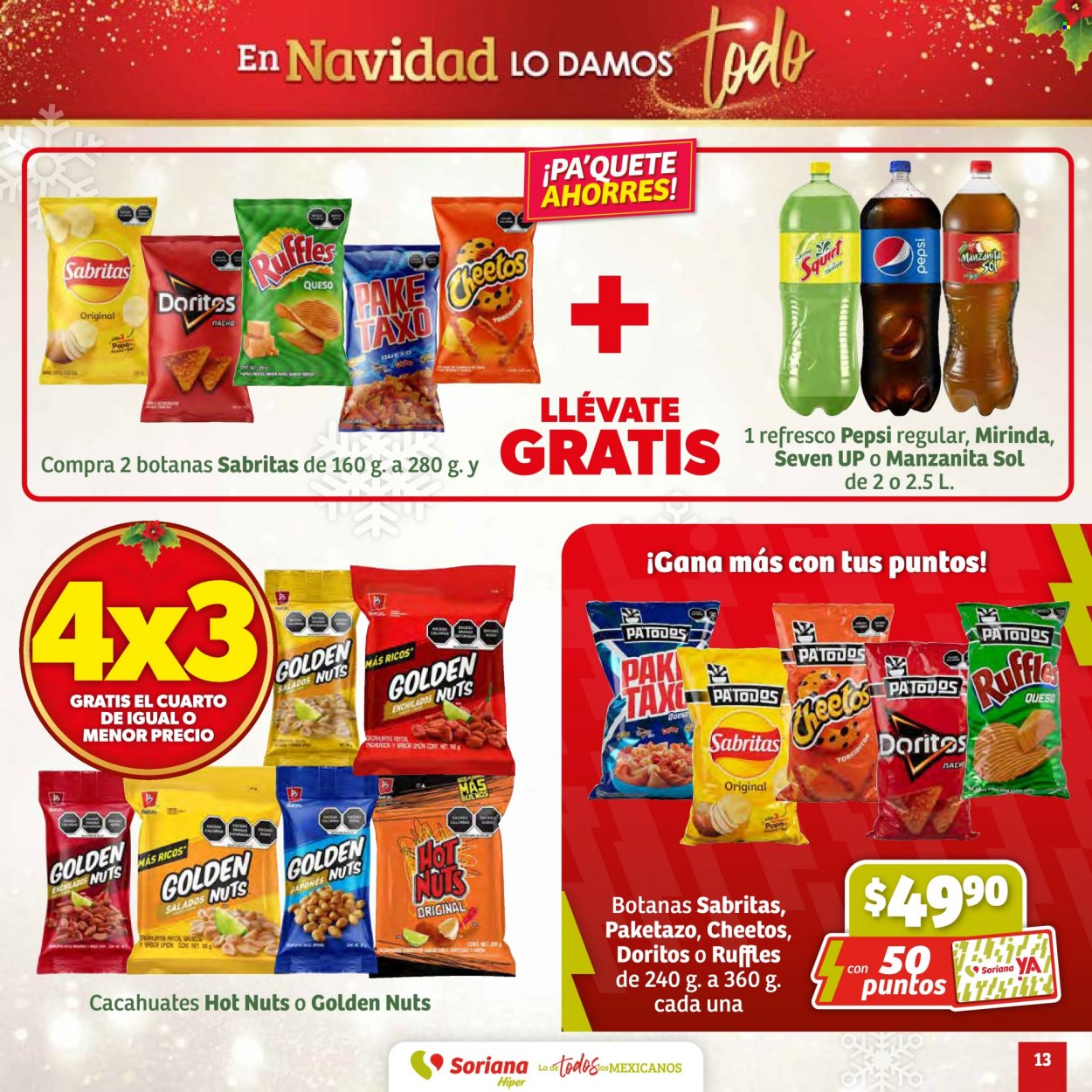 Catálogo Soriana Híper - 30.11.2023 - 14.12.2023. Página 13