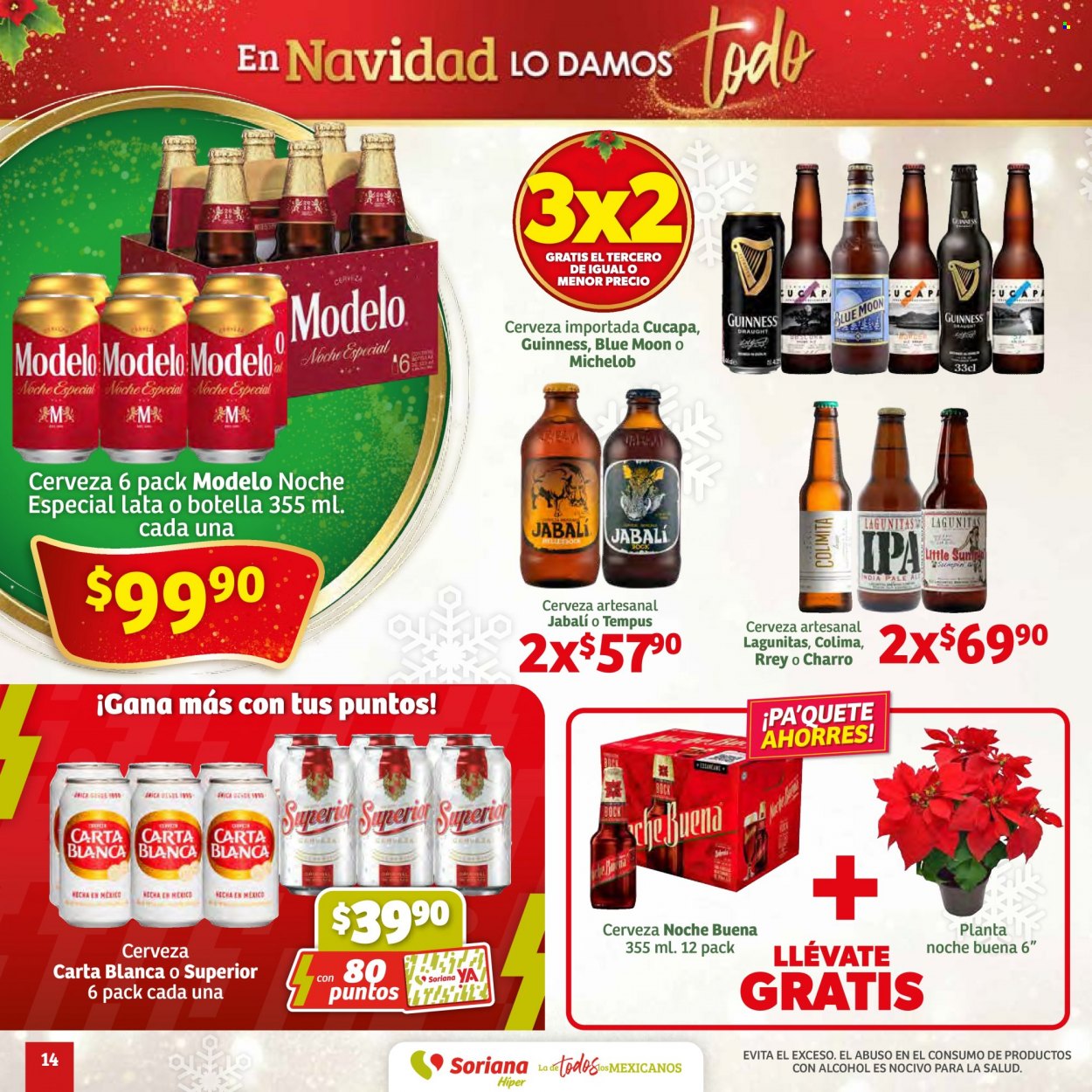 Catálogo Soriana Híper - 30.11.2023 - 14.12.2023. Página 14
