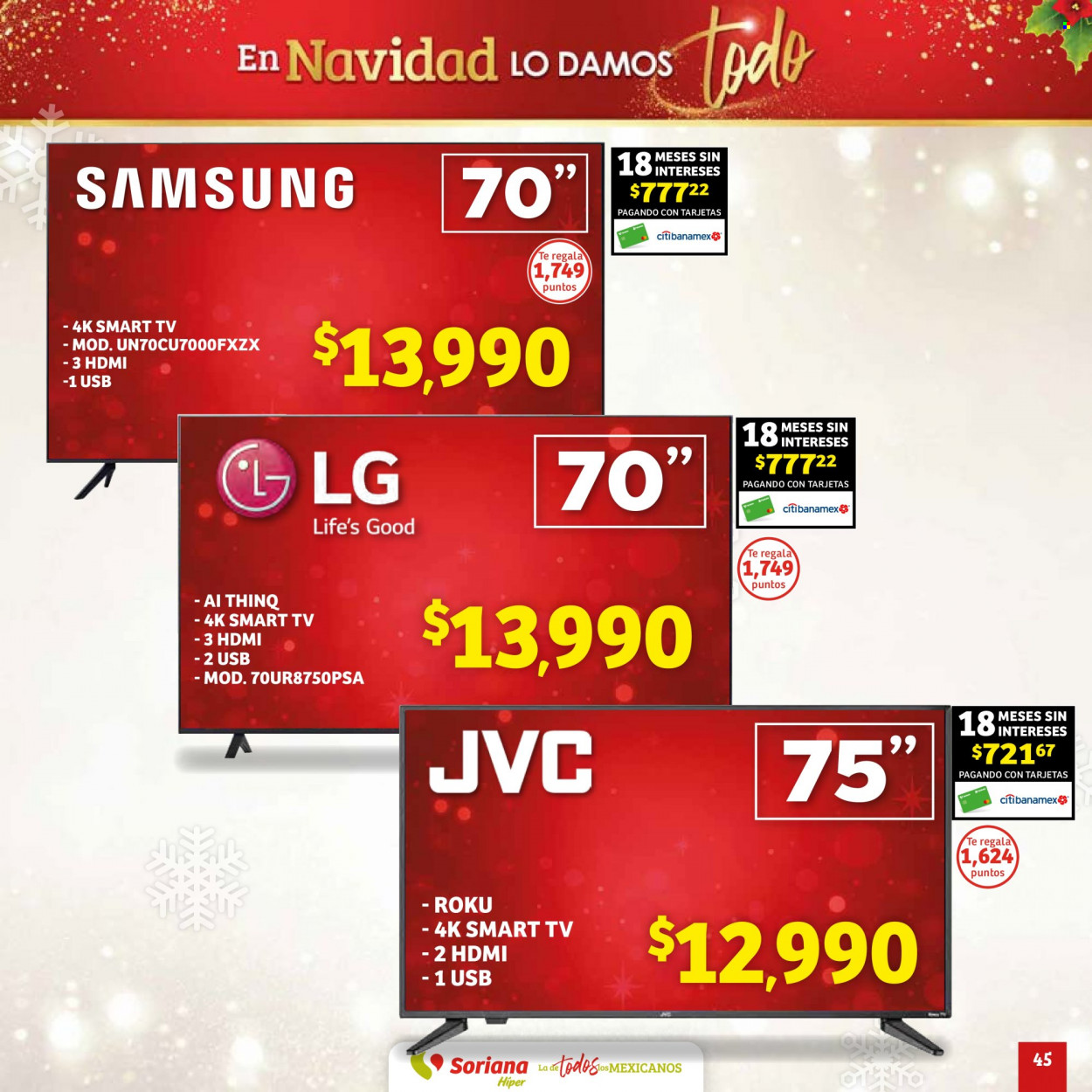 Catálogo Soriana Híper - 30.11.2023 - 14.12.2023. Página 46