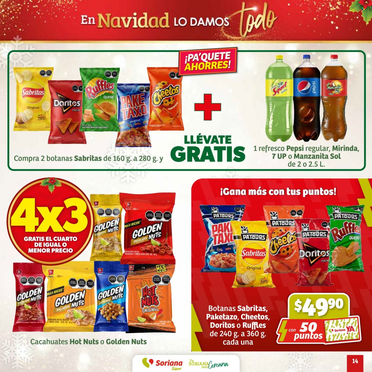 Catálogo Soriana Súper - 30.11.2023 - 14.12.2023. Página 14