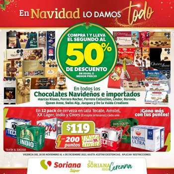 Folleto actual Soriana Súper - 30.11.2023 - 4.12.2023.