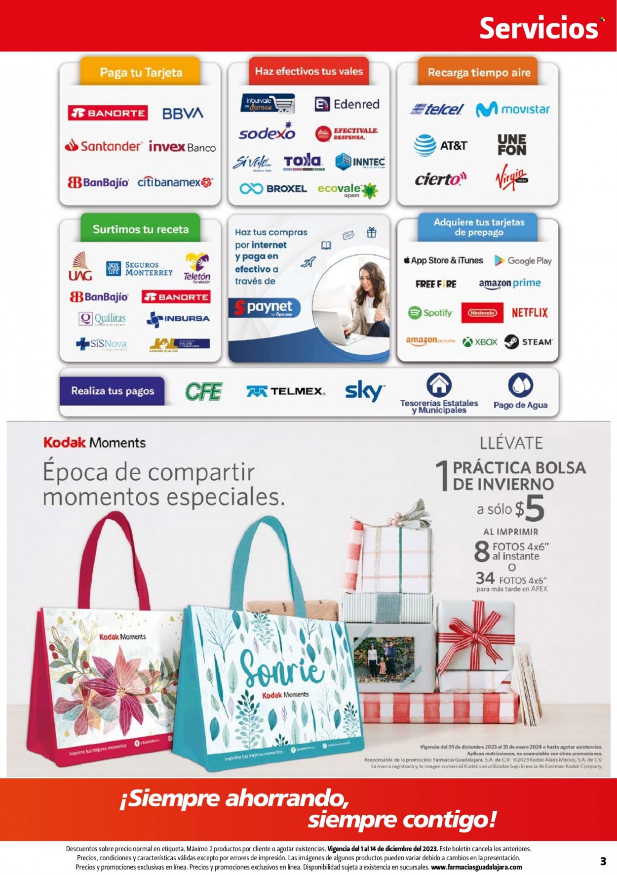 Catálogo Farmacias Guadalajara - 1.12.2023 - 14.12.2023. Página 3