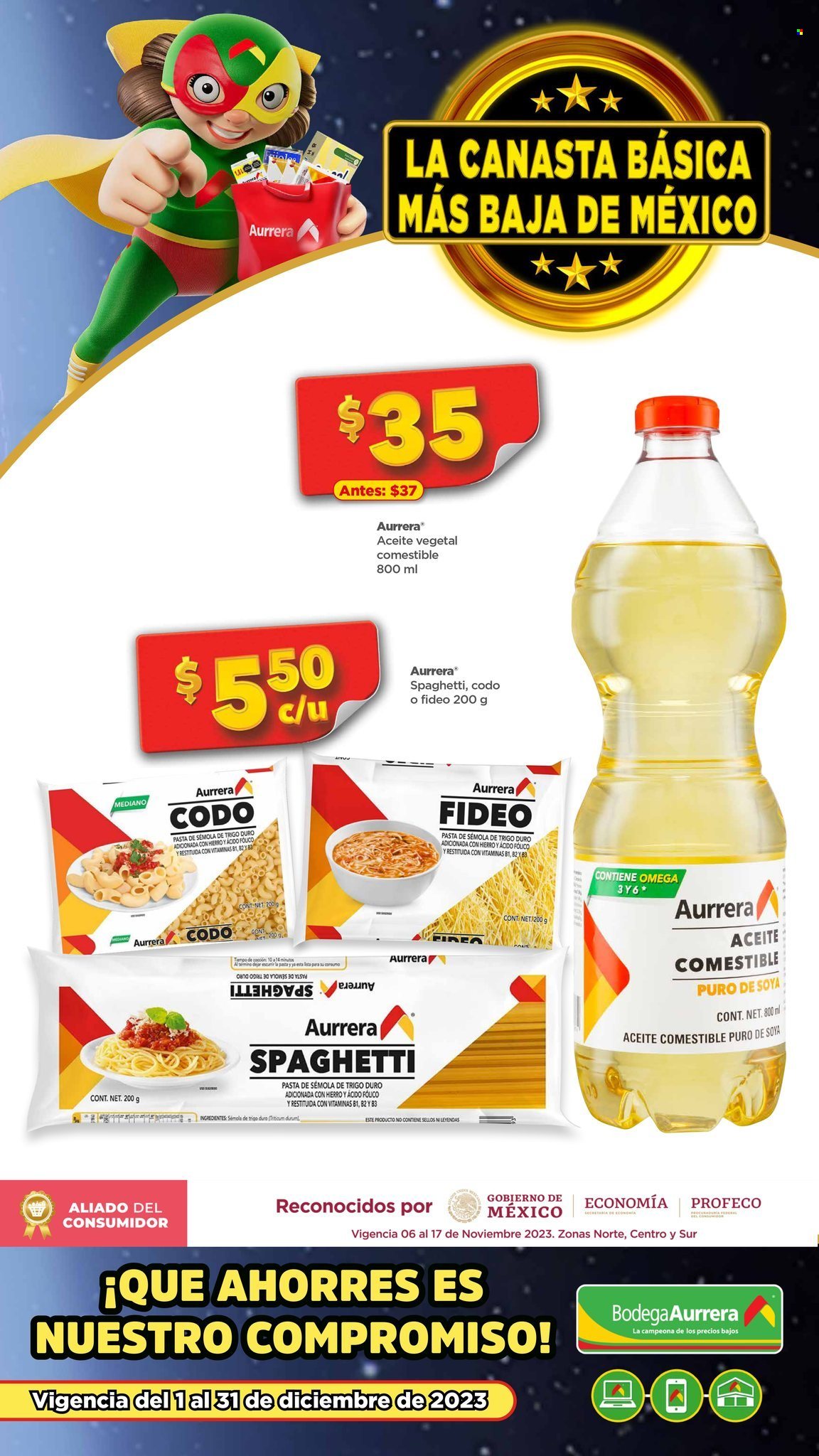Catálogo Bodega Aurrerá - 1.12.2023 - 31.12.2023. Página 1