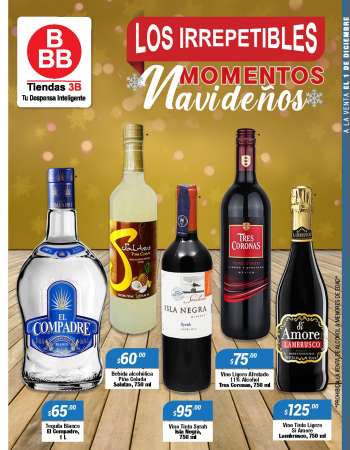 Folleto actual Tiendas 3B - 1.12.2023 - 16.12.2023.