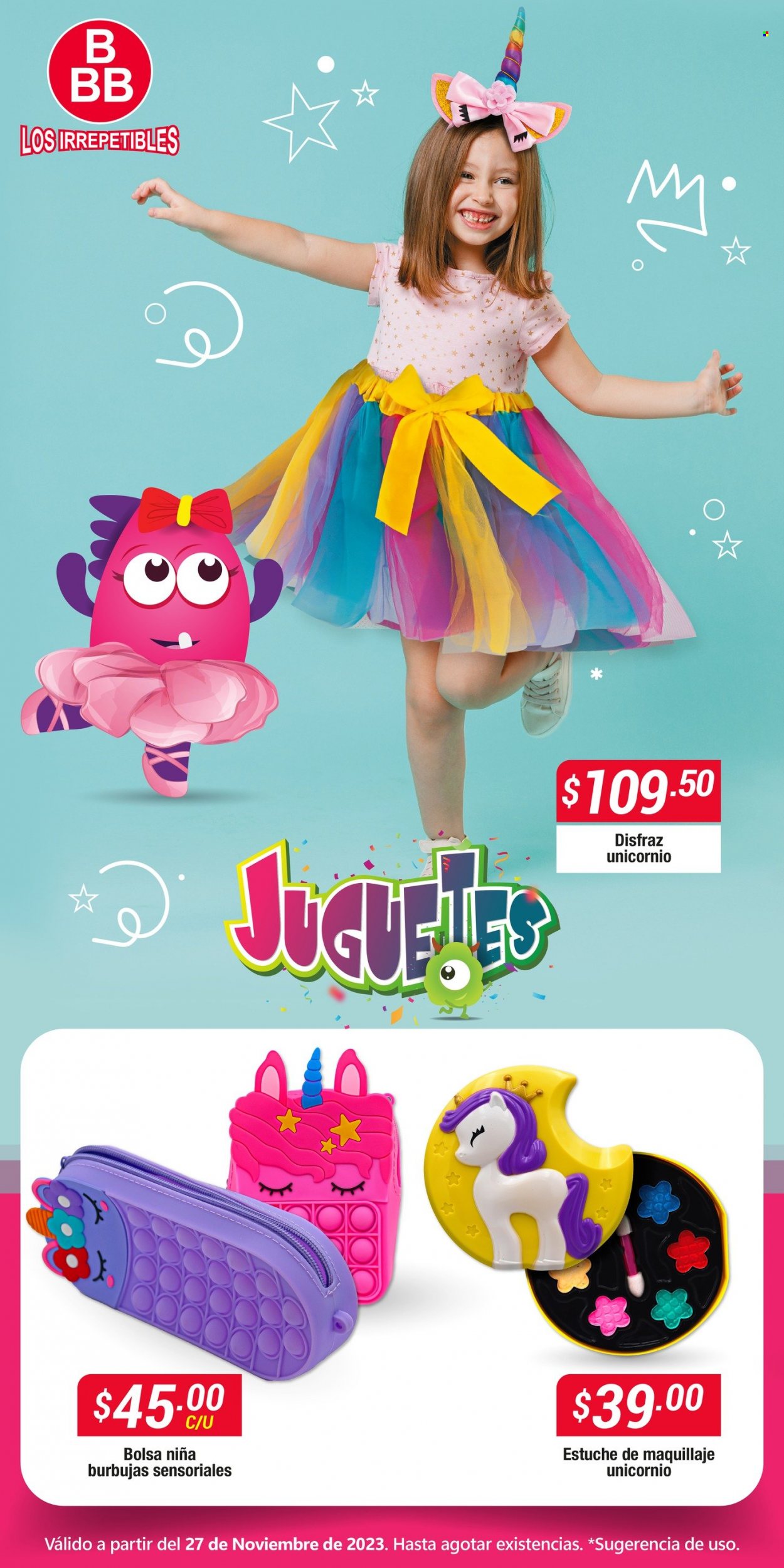 Catálogo Tiendas 3B. Página 1