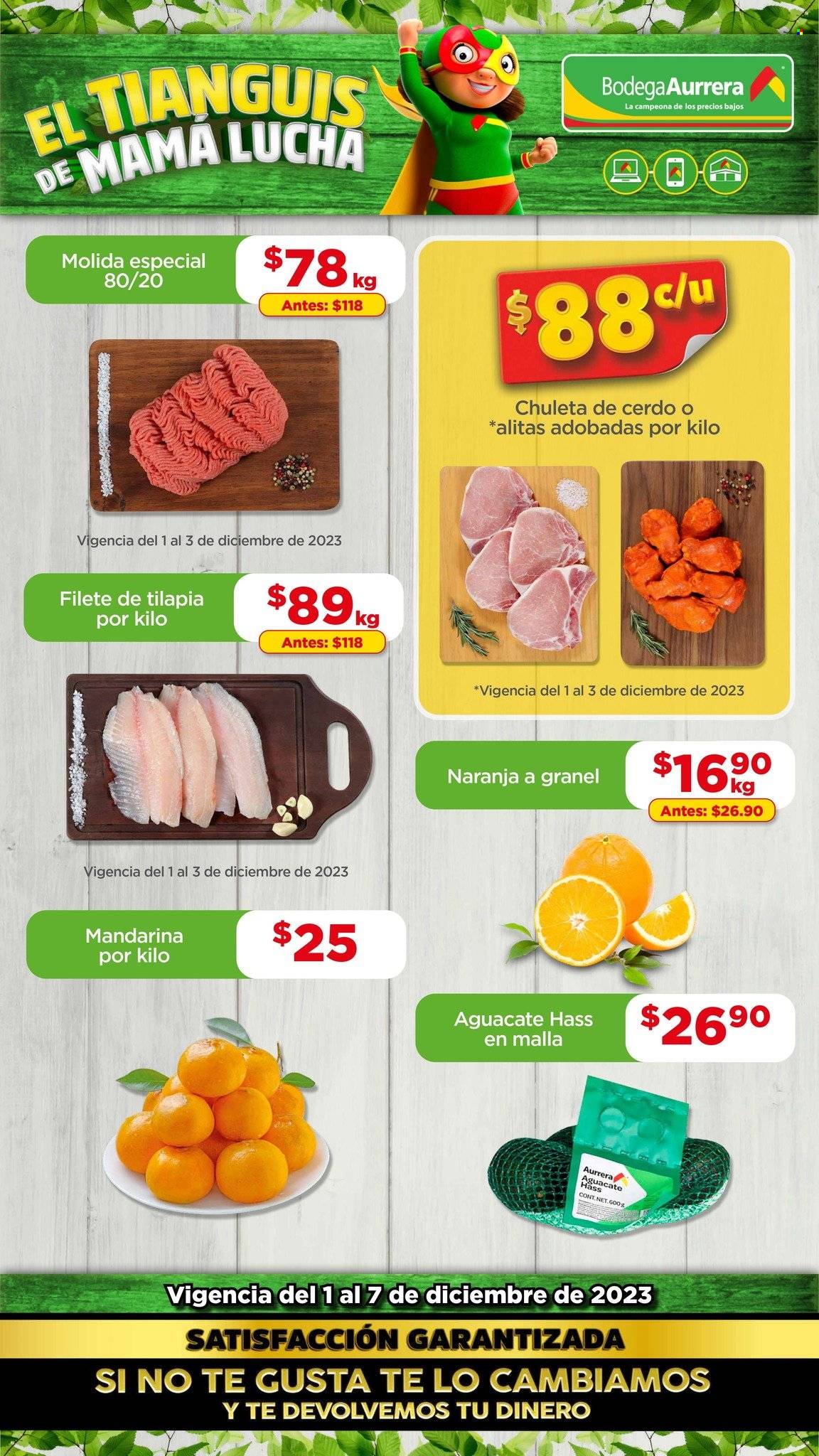 Catálogo Bodega Aurrerá - 1.12.2023 - 7.12.2023. Página 1