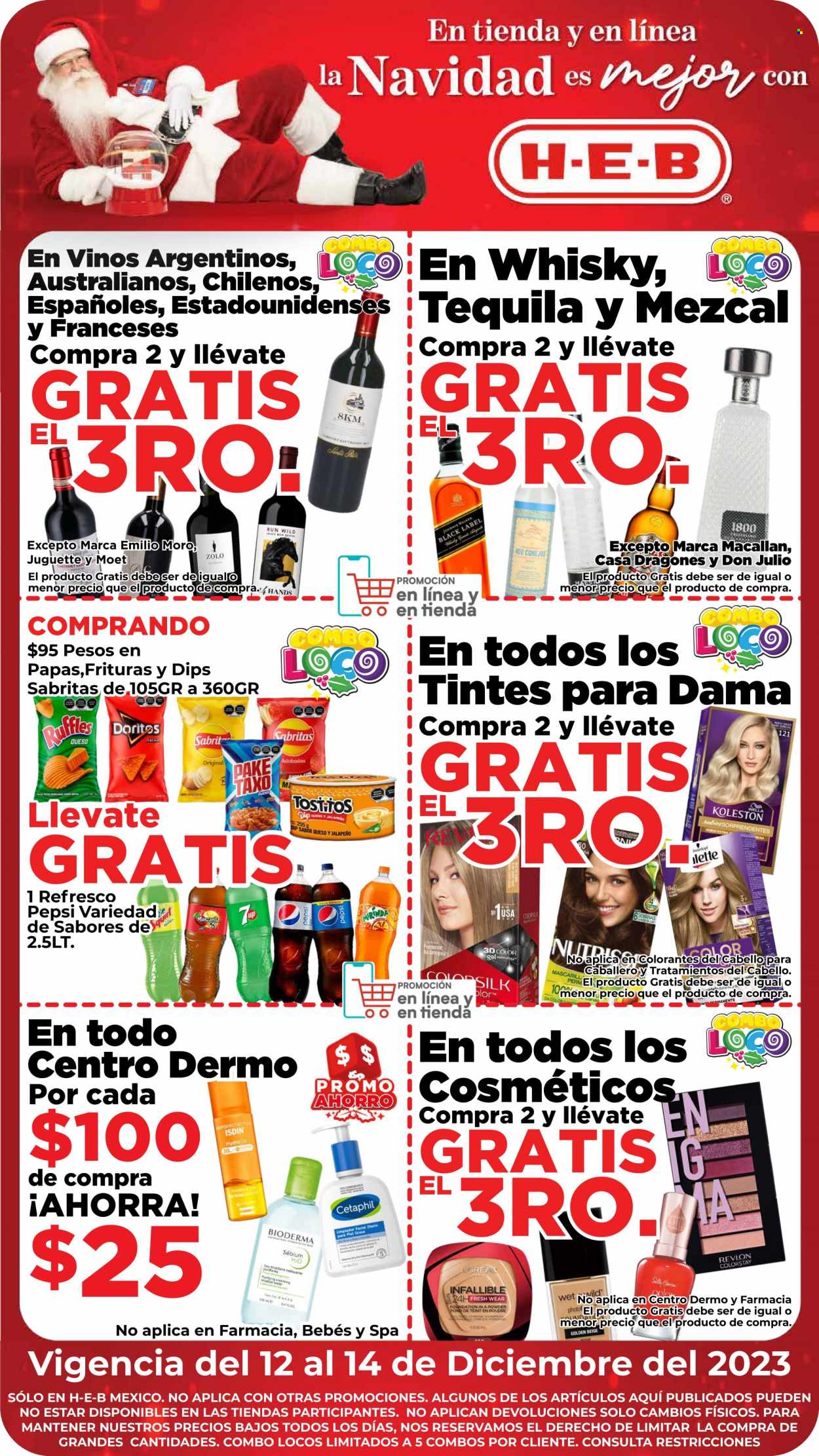 Catálogo H-E-B - 12.12.2023 - 14.12.2023. Página 1