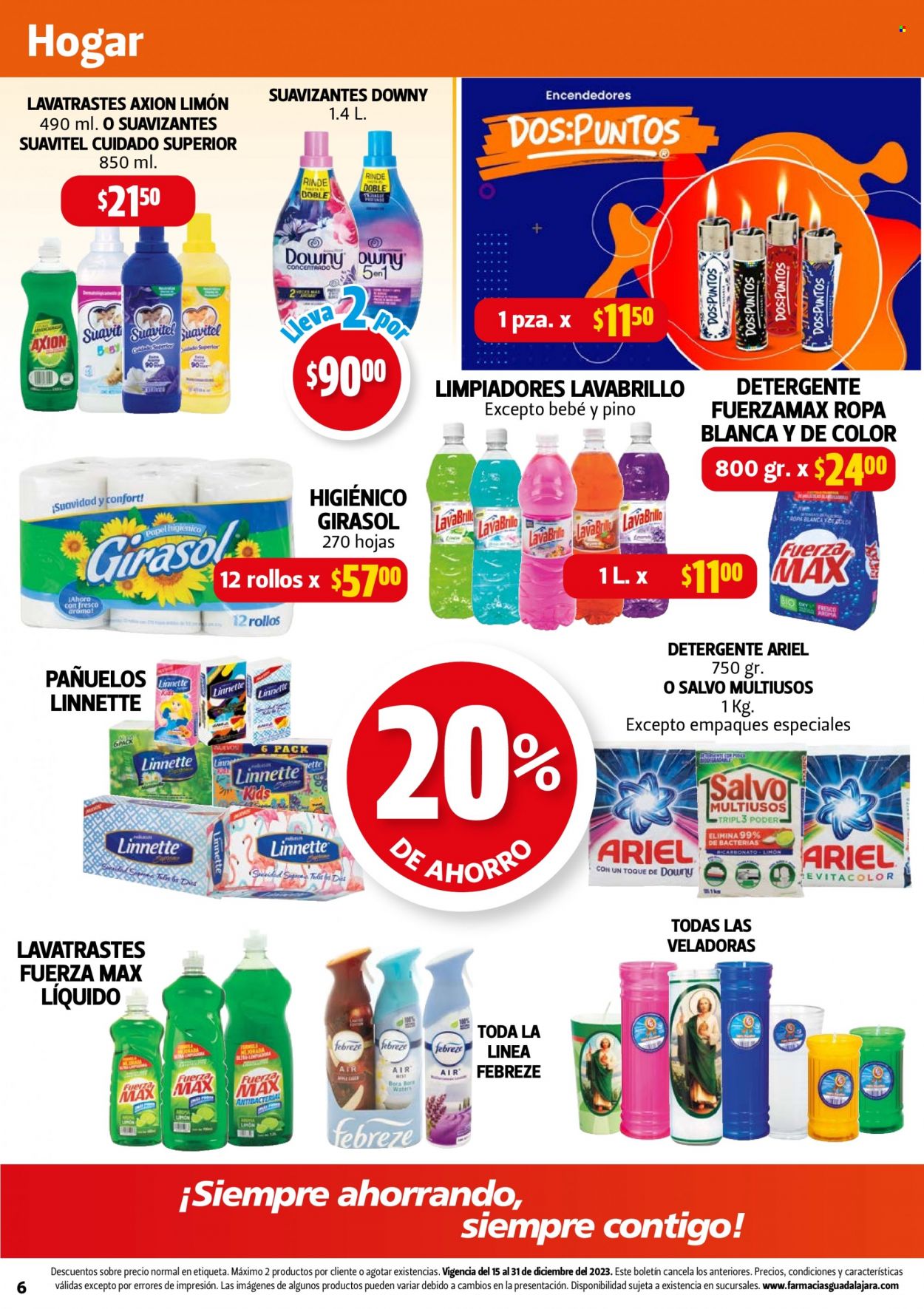 Catálogo Farmacias Guadalajara - 15.12.2023 - 31.12.2023. Página 6