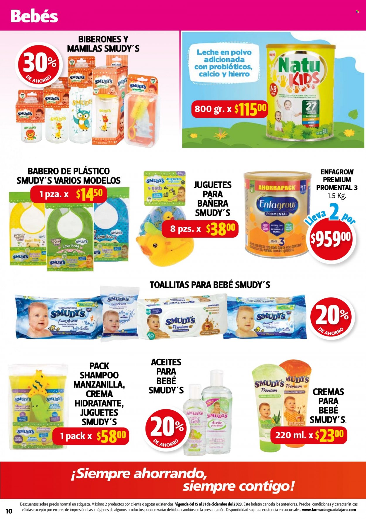 Catálogo Farmacias Guadalajara - 15.12.2023 - 31.12.2023. Página 10