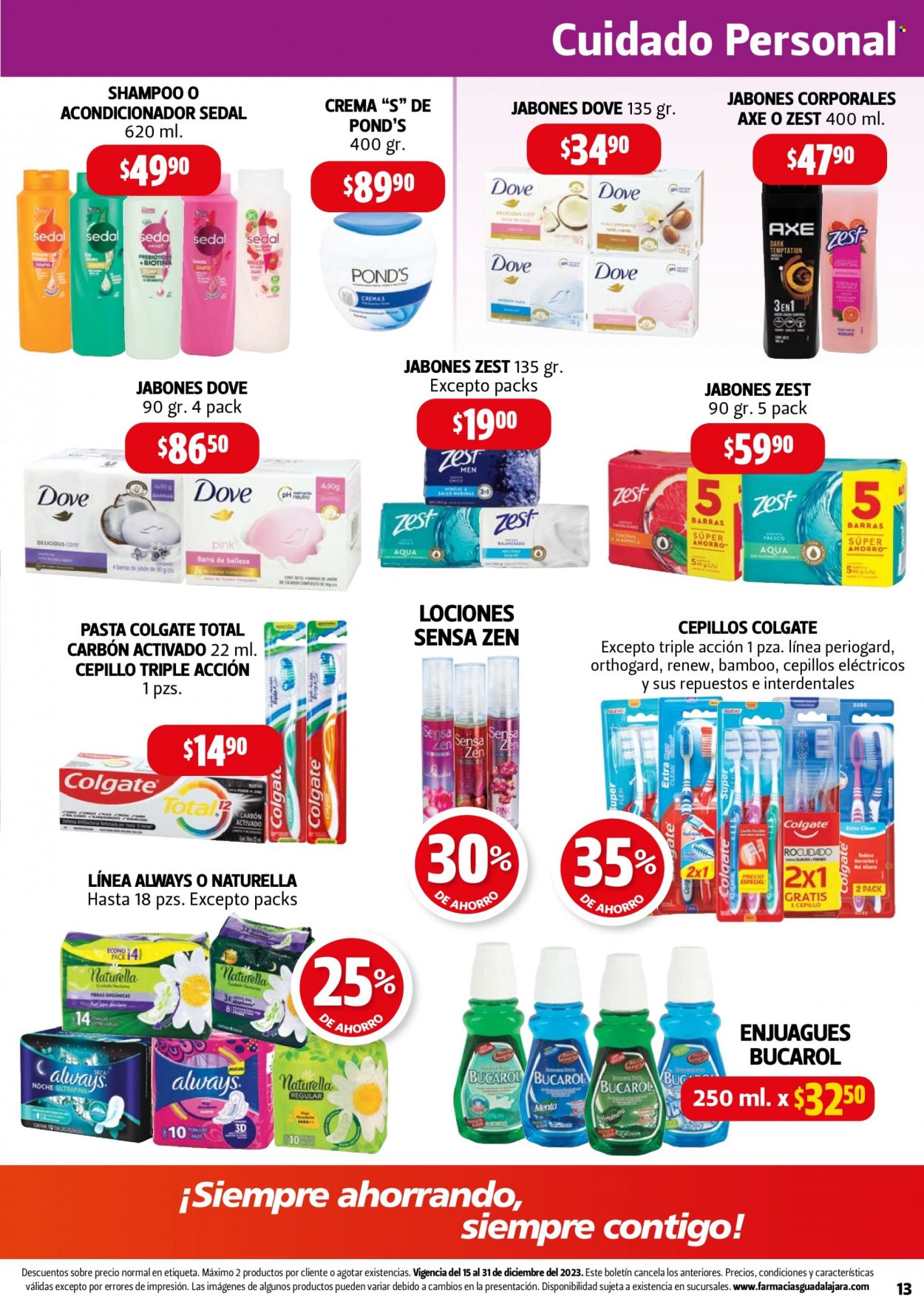 Catálogo Farmacias Guadalajara - 15.12.2023 - 31.12.2023. Página 13