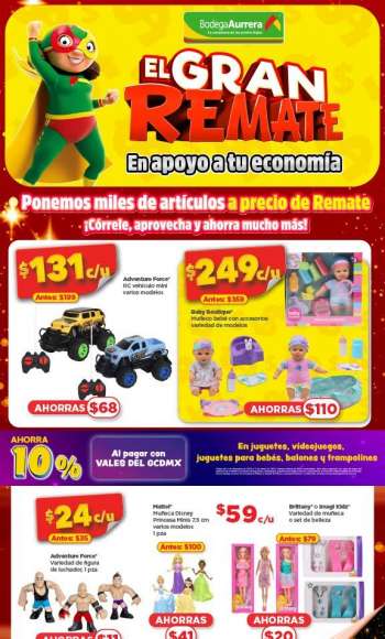 Folleto actual Bodega Aurrerá - 13.12.2023 - 24.12.2023.