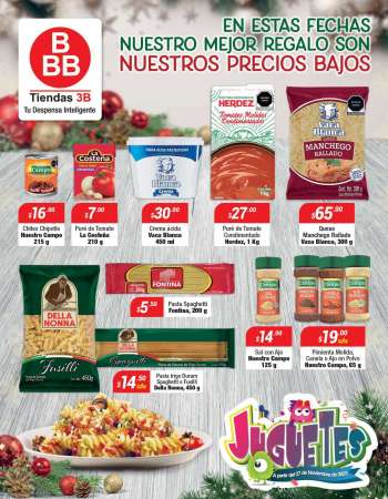Folleto actual Tiendas 3B - 1.12.2023 - 7.1.2024.