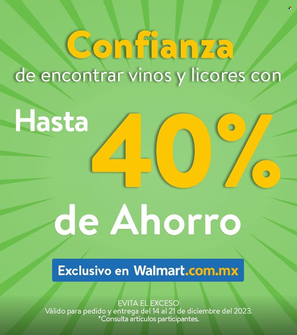Catálogo Walmart Express - 14.12.2023 - 21.12.2023. Página 1