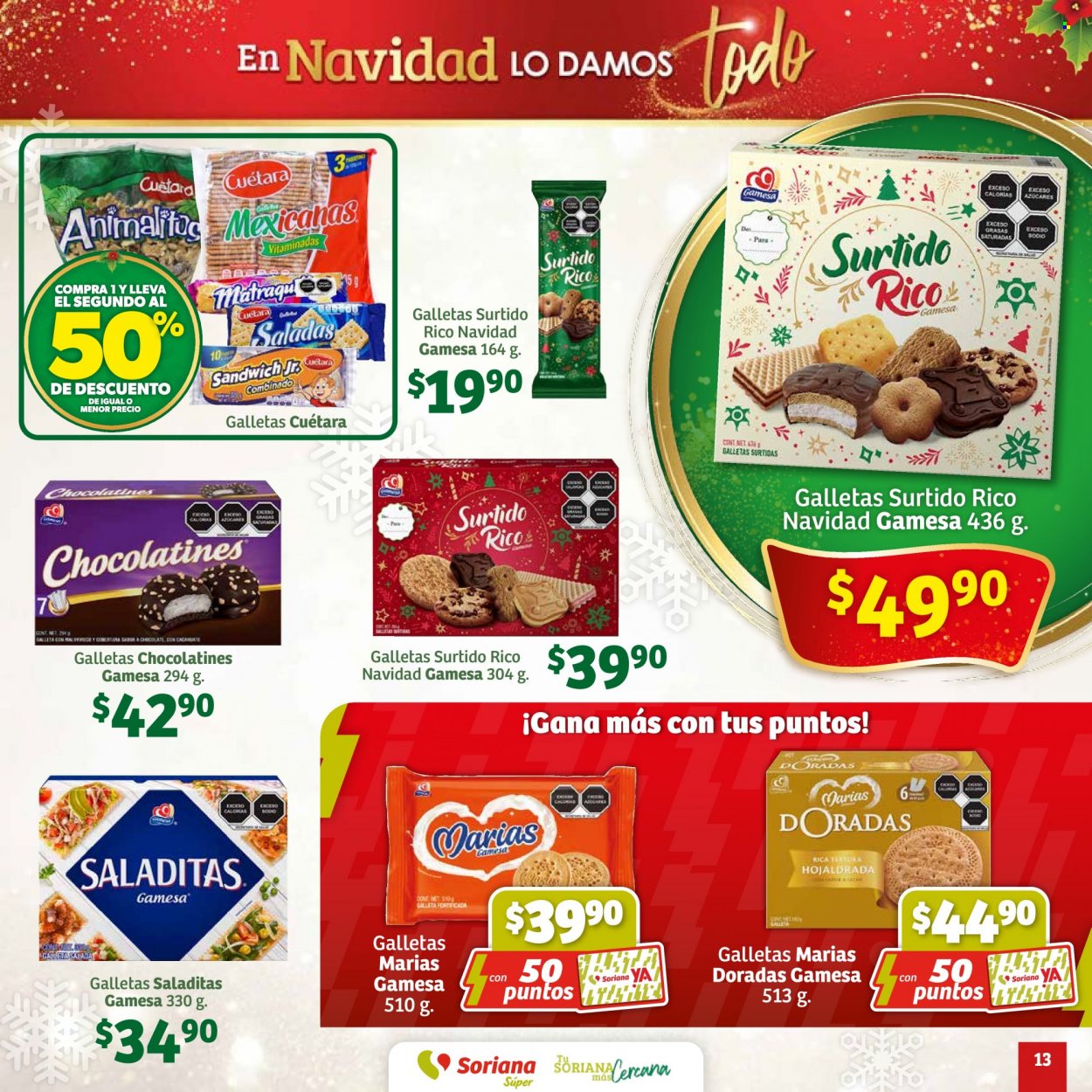 Catálogo Soriana Súper - 15.12.2023 - 31.12.2023. Página 13
