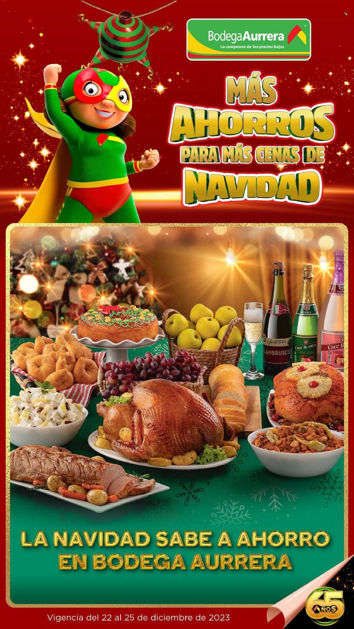 Catálogo Bodega Aurrerá - 22.12.2023 - 25.12.2023. Página 1