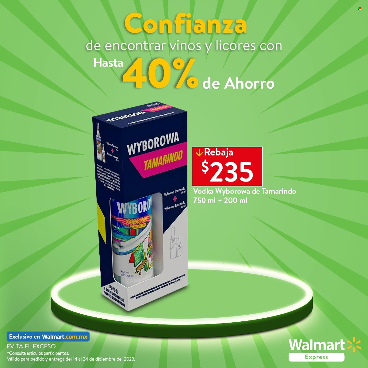 Catálogo Walmart Express - 14.12.2023 - 24.12.2023. Página 1