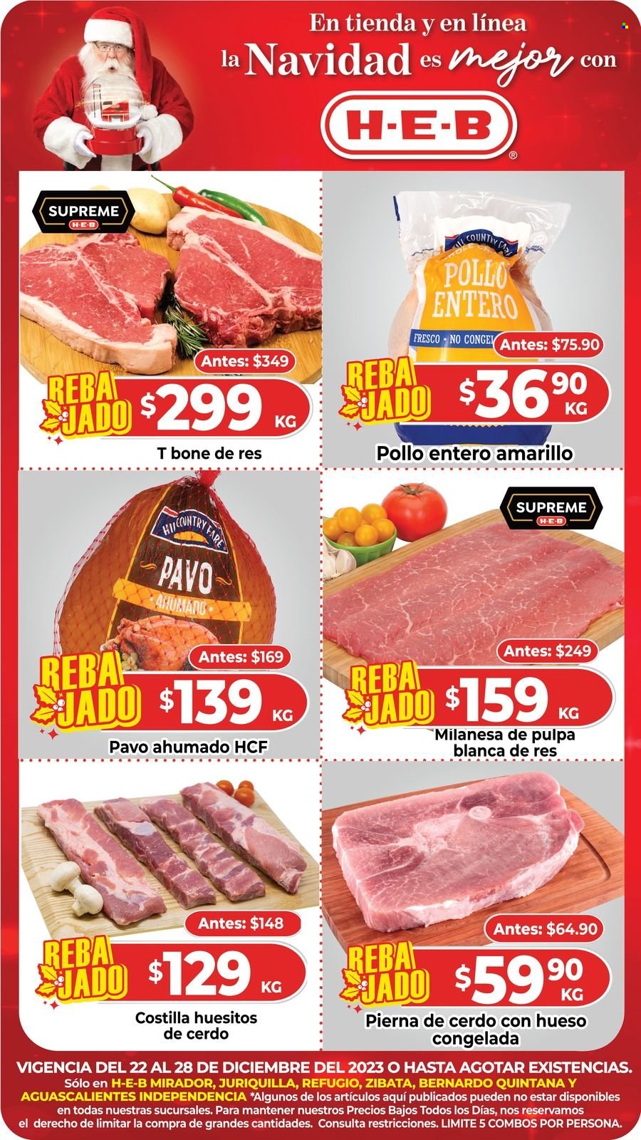 Catálogo H-E-B - 22.12.2023 - 28.12.2023. Página 1
